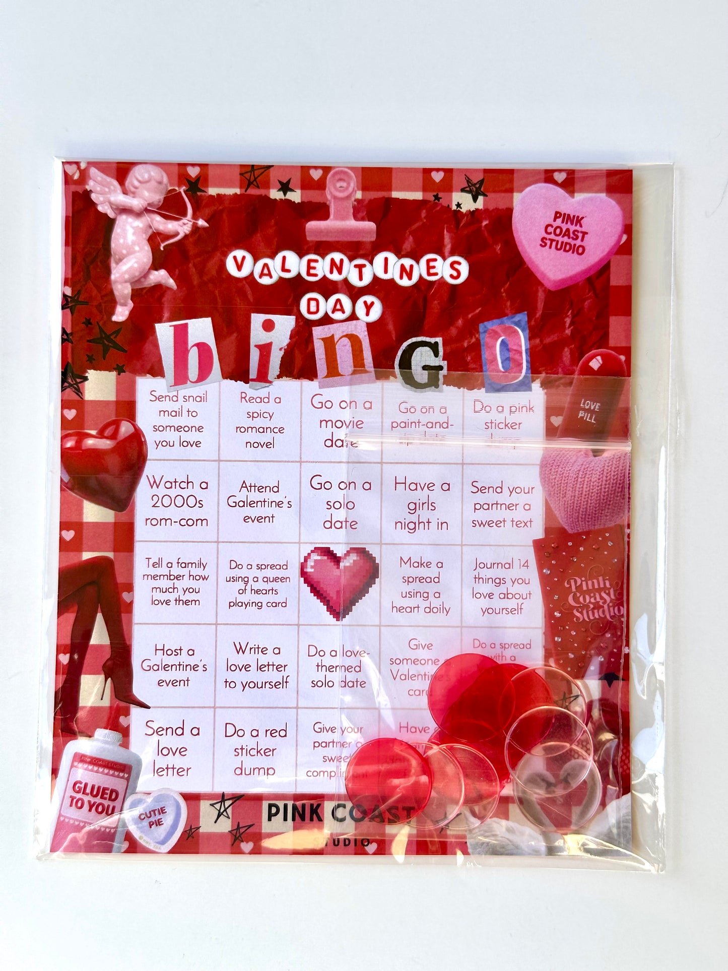 Valentine’s Day Bingo – Love & Self-Care Activity Card
