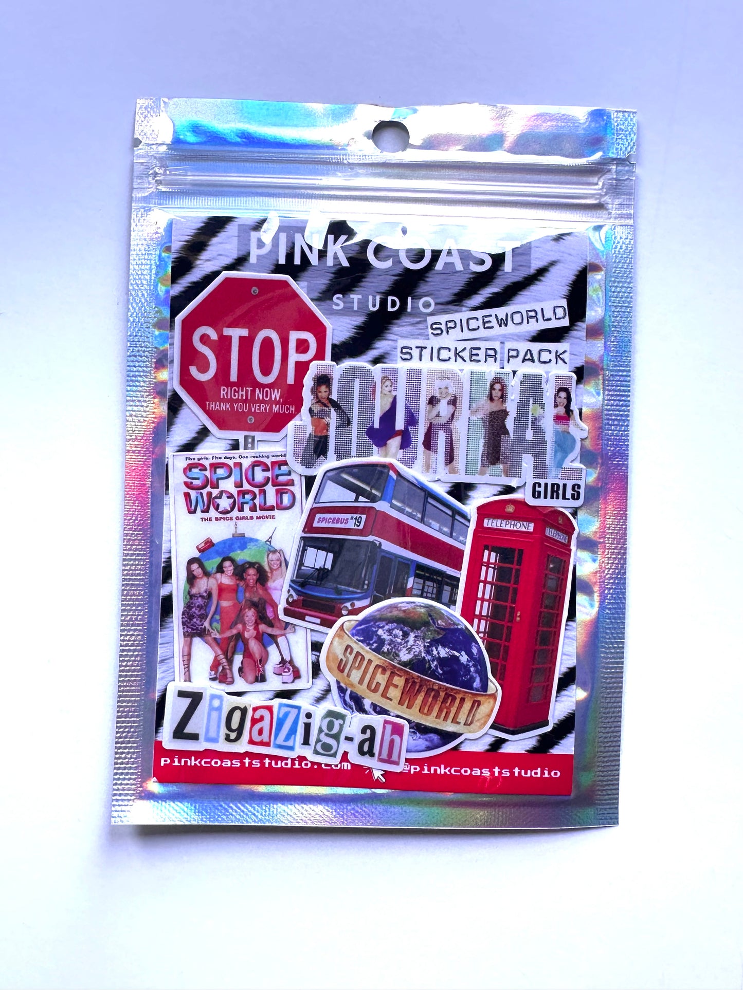 Spice Girls-Themed Sticker Packs