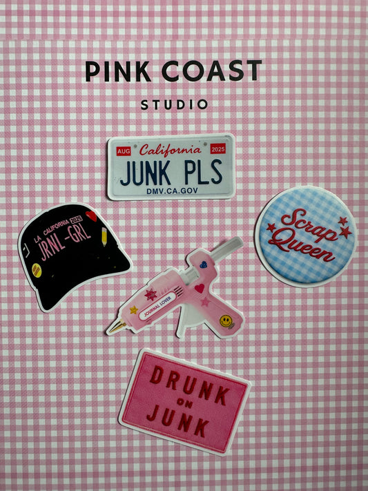 Journal Girl Sticker Pack