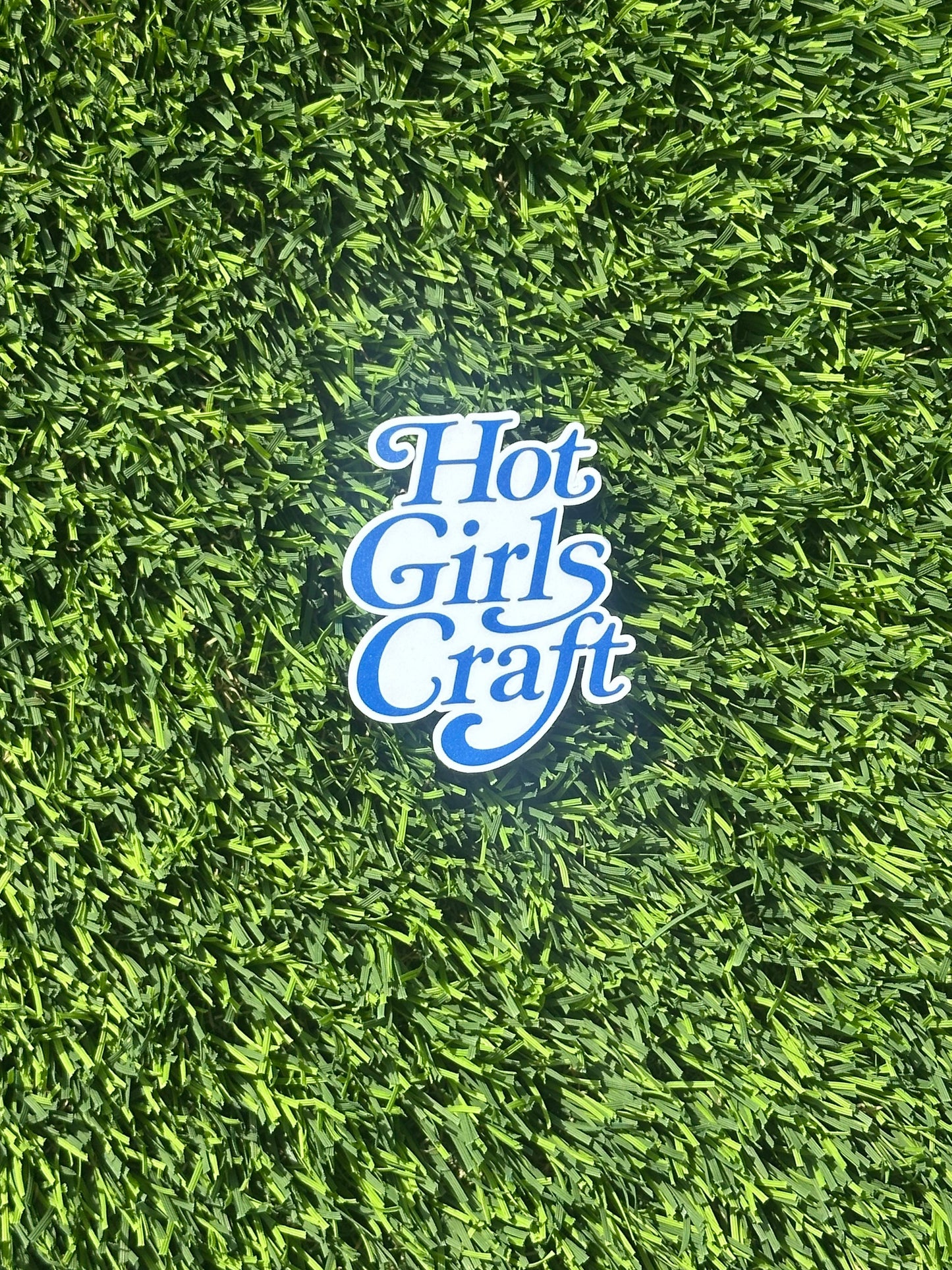 Hot Girls Craft Sticker