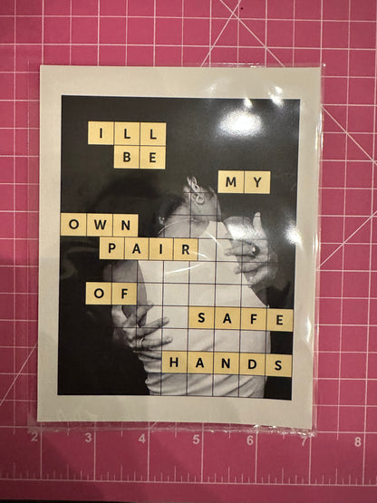 Song Lyric Mini Print