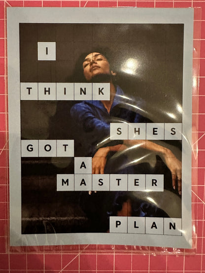 Song Lyric Mini Print