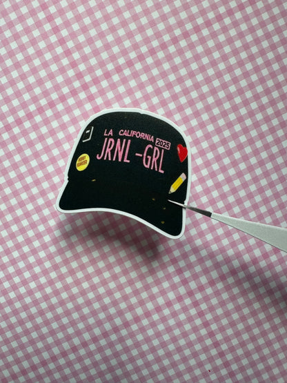 Journal Girl Sticker Pack