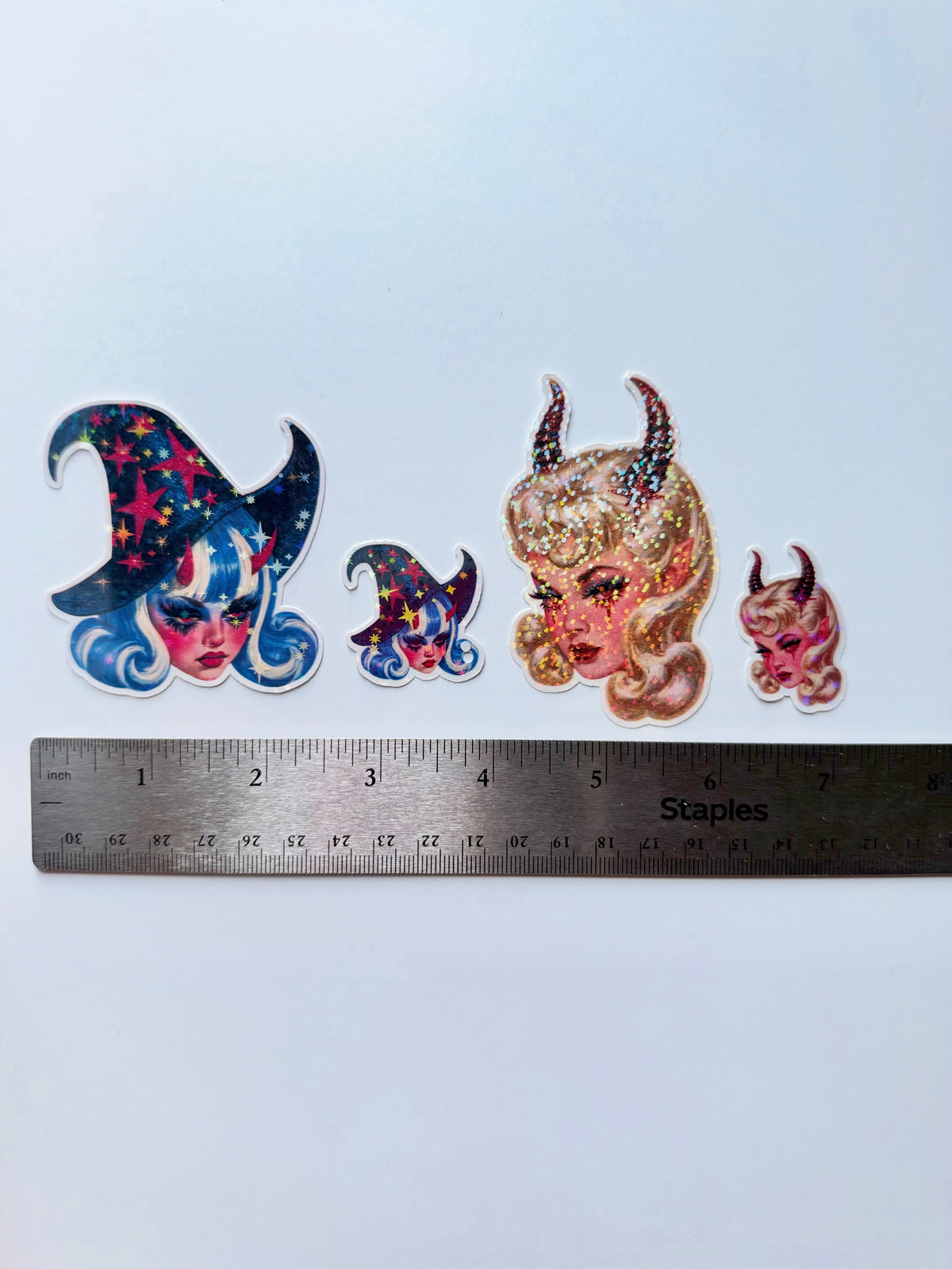 Hot & Hexed: Mini Flake Sticker Pack (10 Stickers)