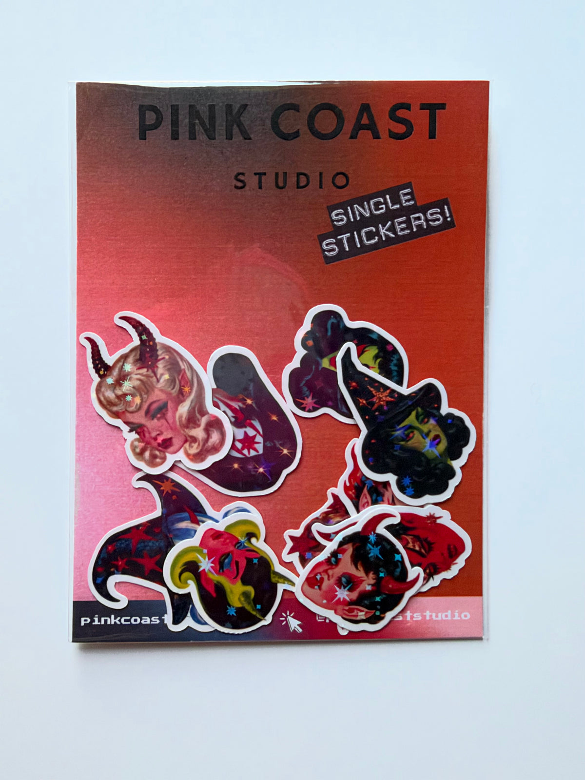 Hot & Hexed: Mini Flake Sticker Pack (10 Stickers)