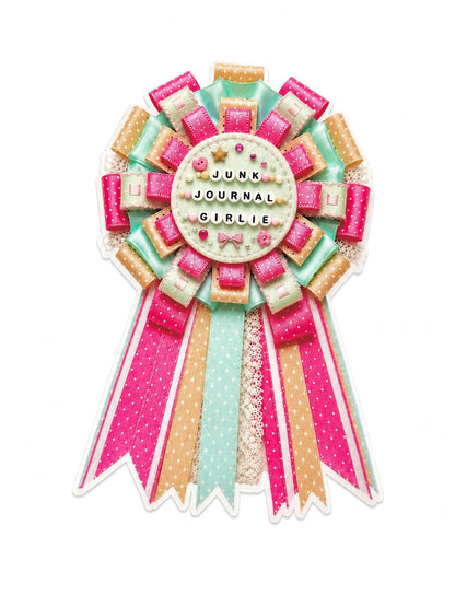 Prize Rosette Stickers - Multiple Styles