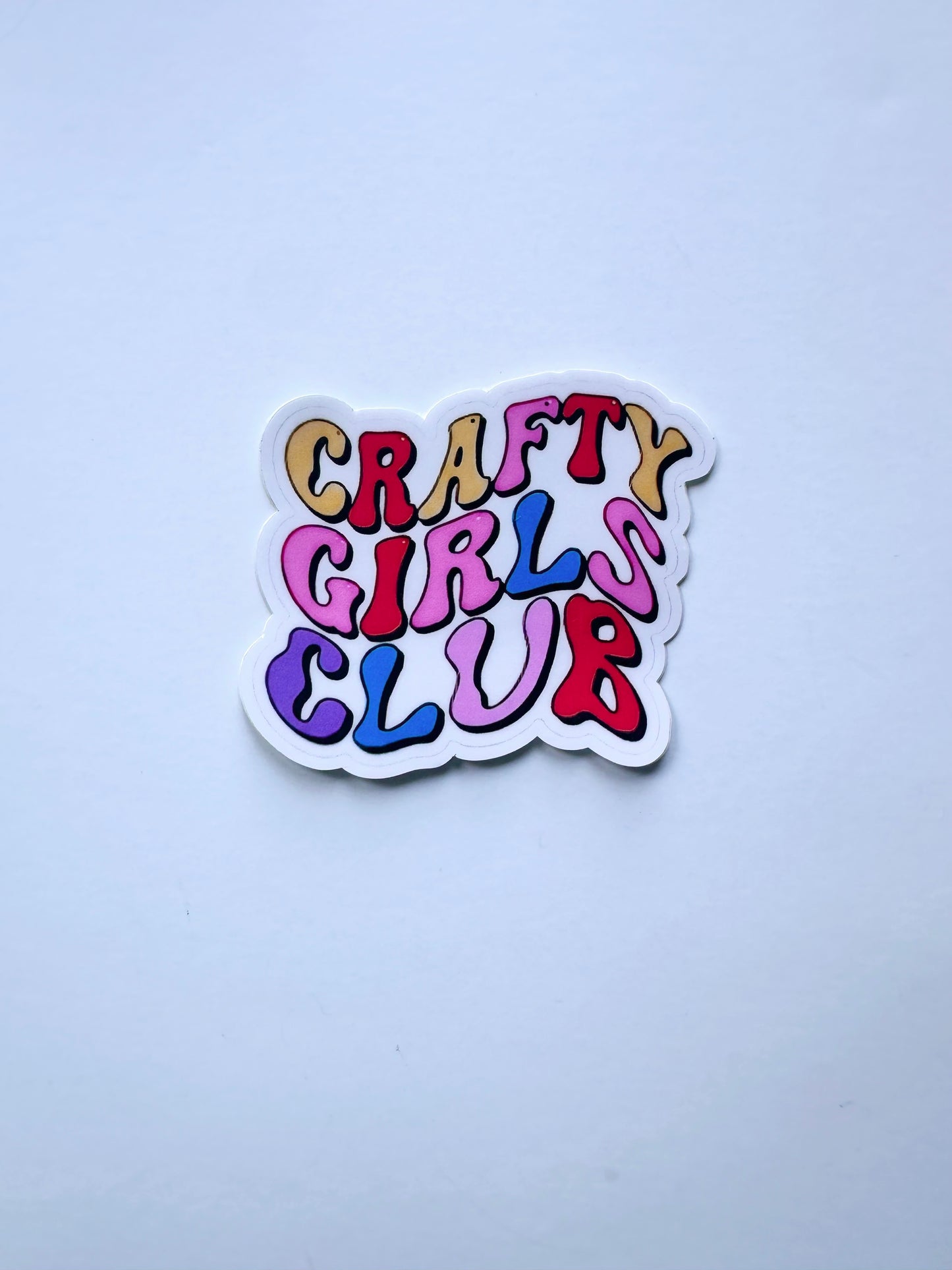 Crafty Girls Club Sticker