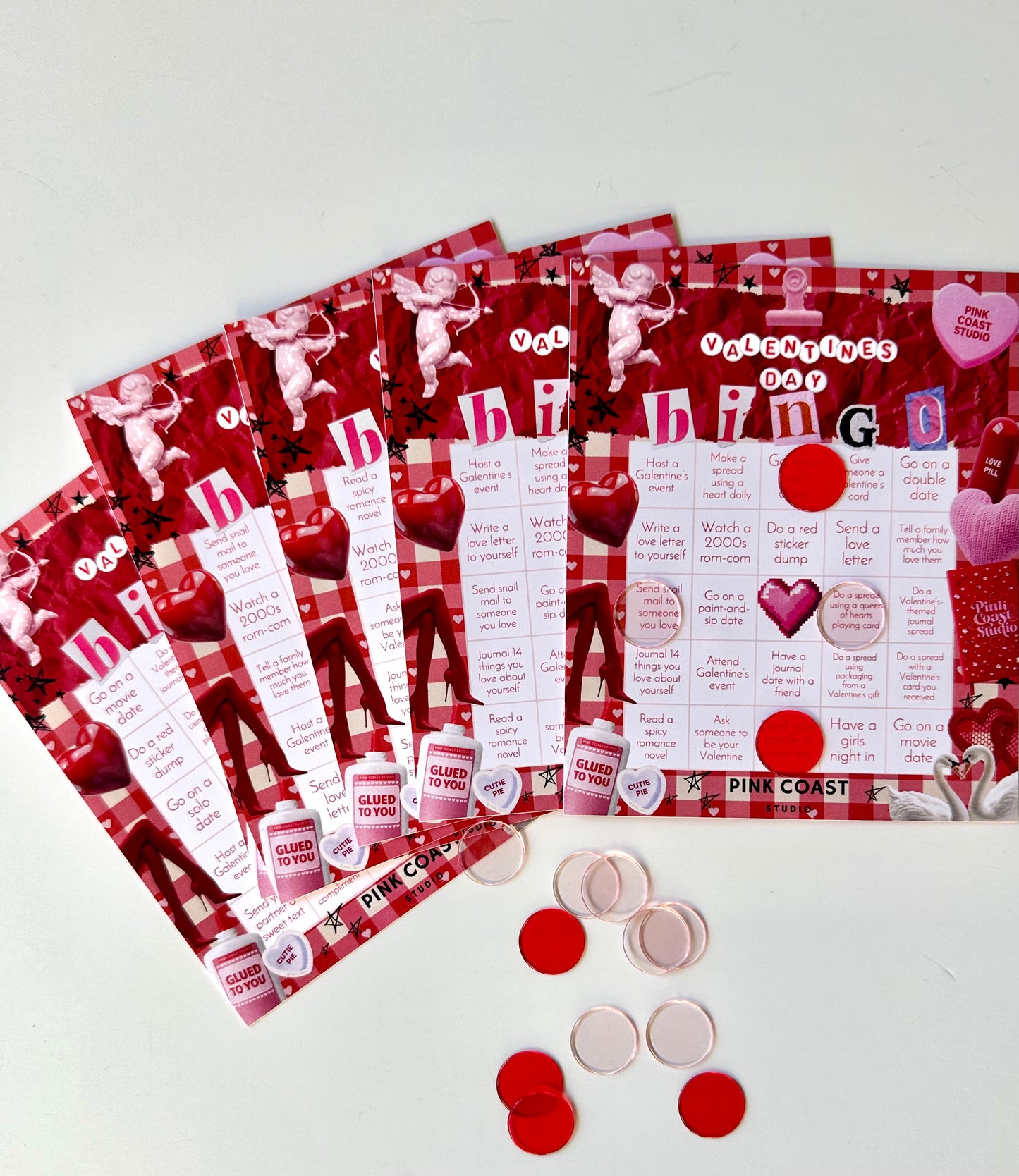 Valentine’s Day Bingo – Love & Self-Care Activity Card