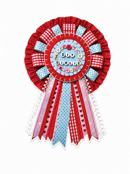 Prize Rosette Stickers - Multiple Styles