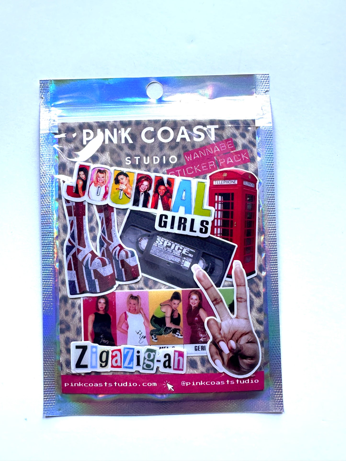Spice Girls-Themed Sticker Packs