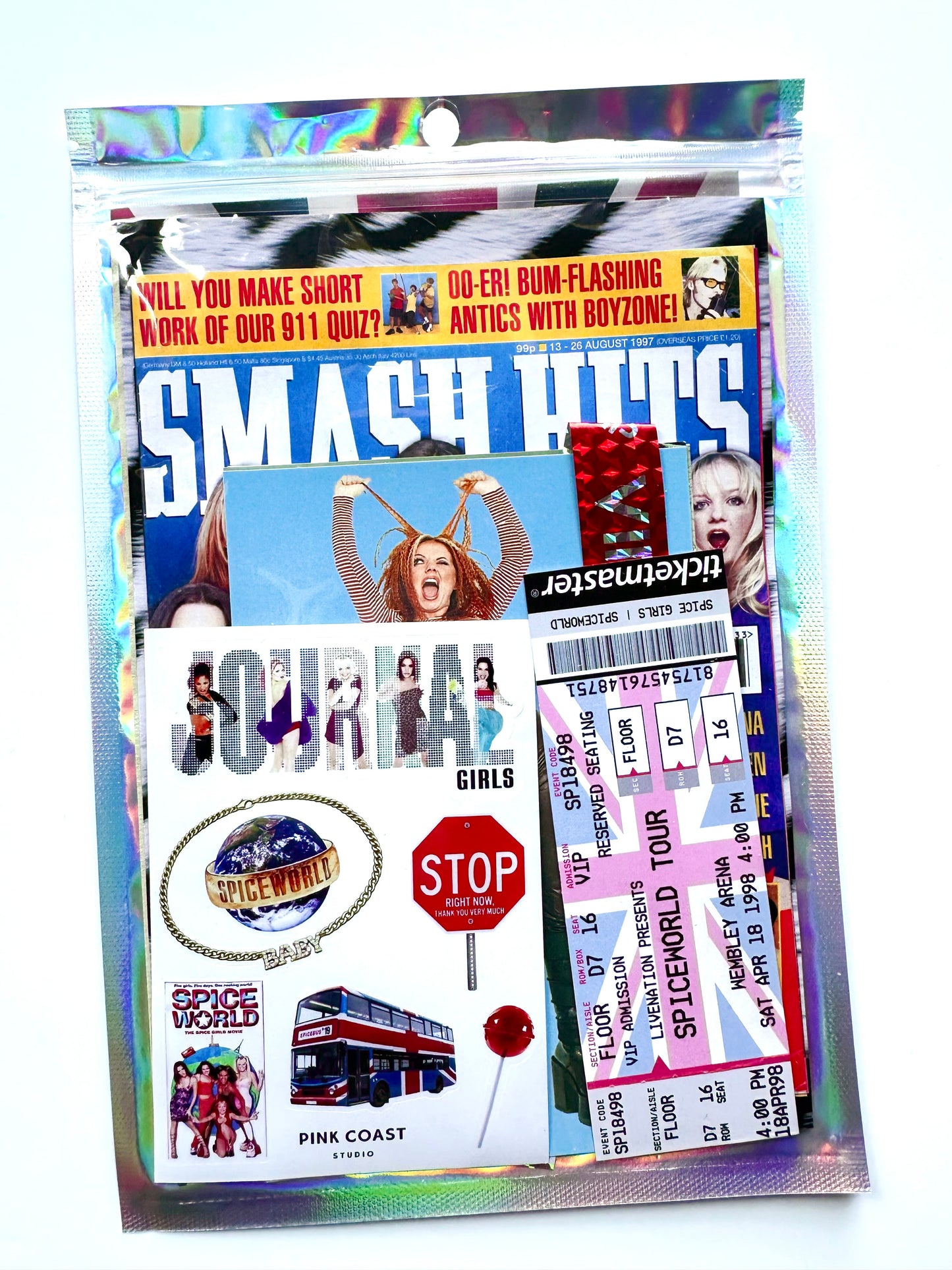 Girl Power Spice Girls-Themed Fan Ephemera Kit