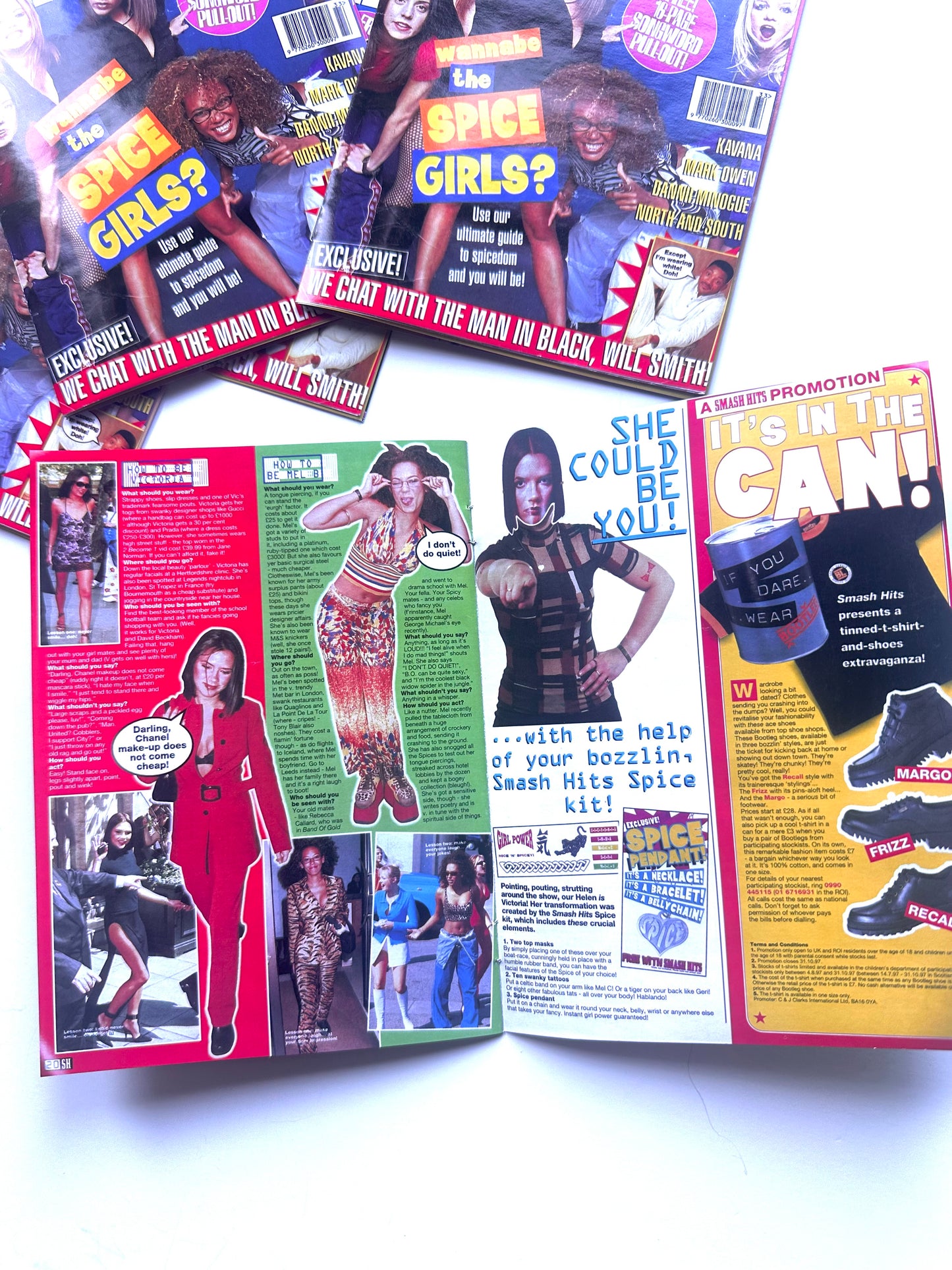 Girl Power Spice Girls-Themed Fan Ephemera Kit
