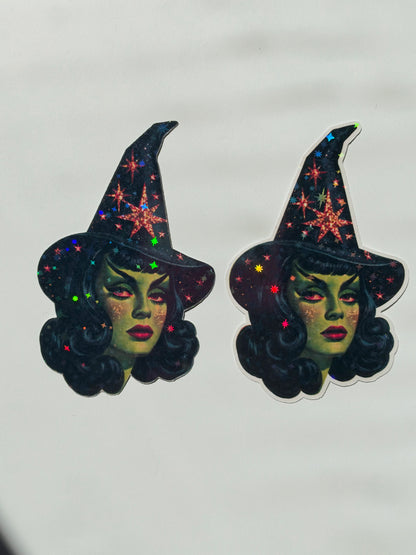 Hot & Hexed: Holographic Die-Cut Stickers