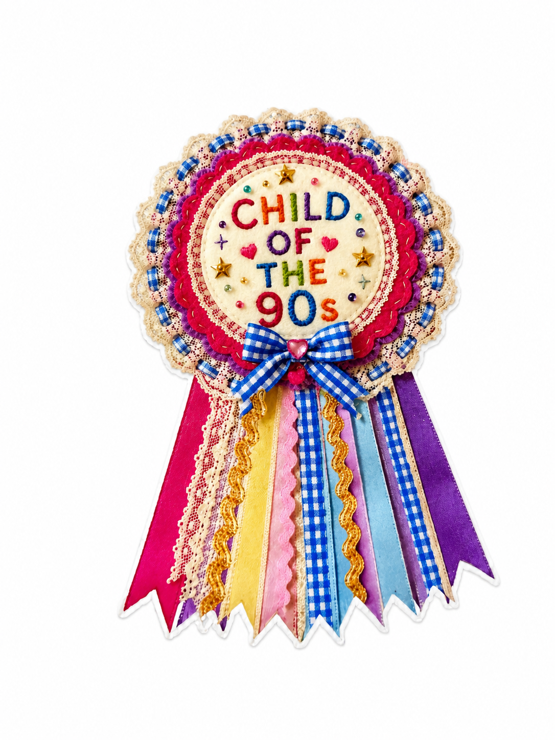 Prize Rosette Stickers - Multiple Styles