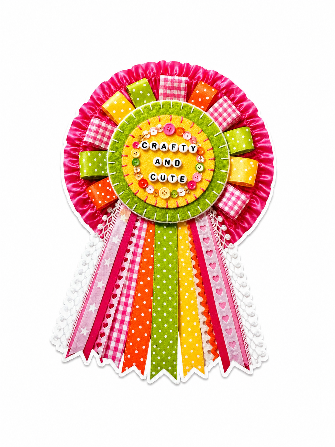 Prize Rosette Stickers - Multiple Styles