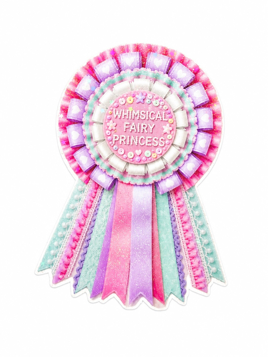Prize Rosette Stickers - Multiple Styles