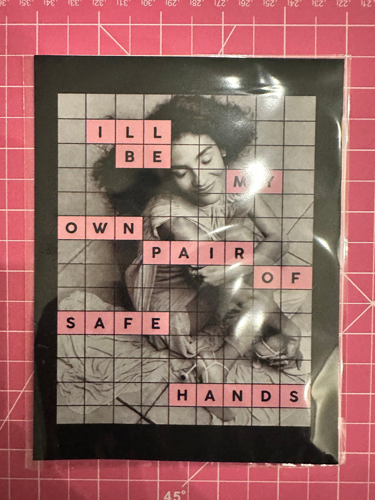 Song Lyric Mini Print