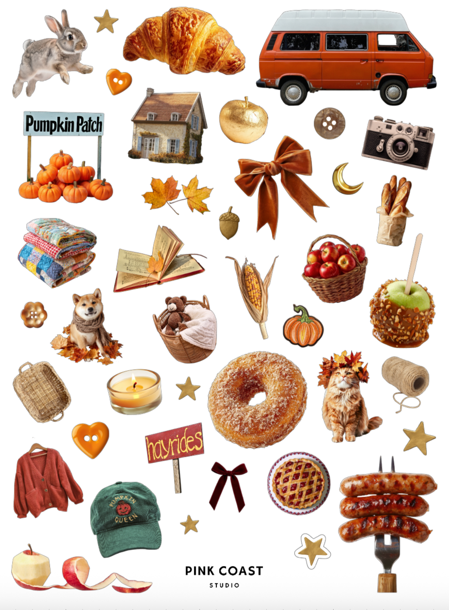 Fall Festivities Sticker Sheet