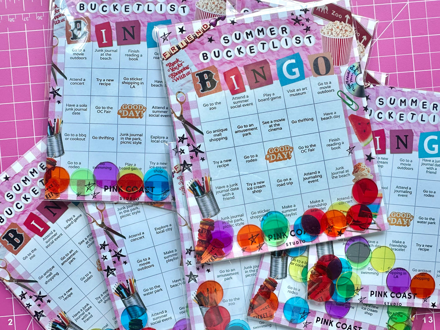 ☀️ Summer Bucket List Bingo – SoCal Edition 🌴🍉