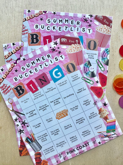☀️ Summer Bucket List Bingo – SoCal Edition 🌴🍉
