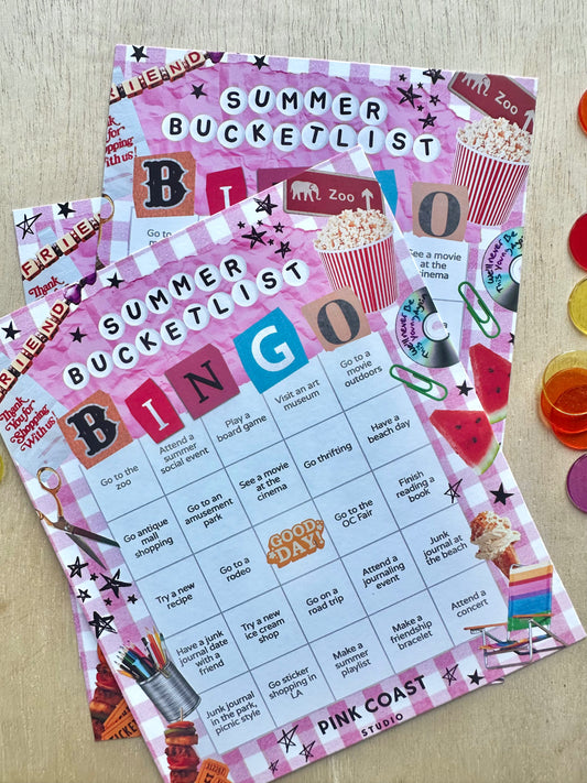 ☀️ Summer Bucket List Bingo – SoCal Edition 🌴🍉