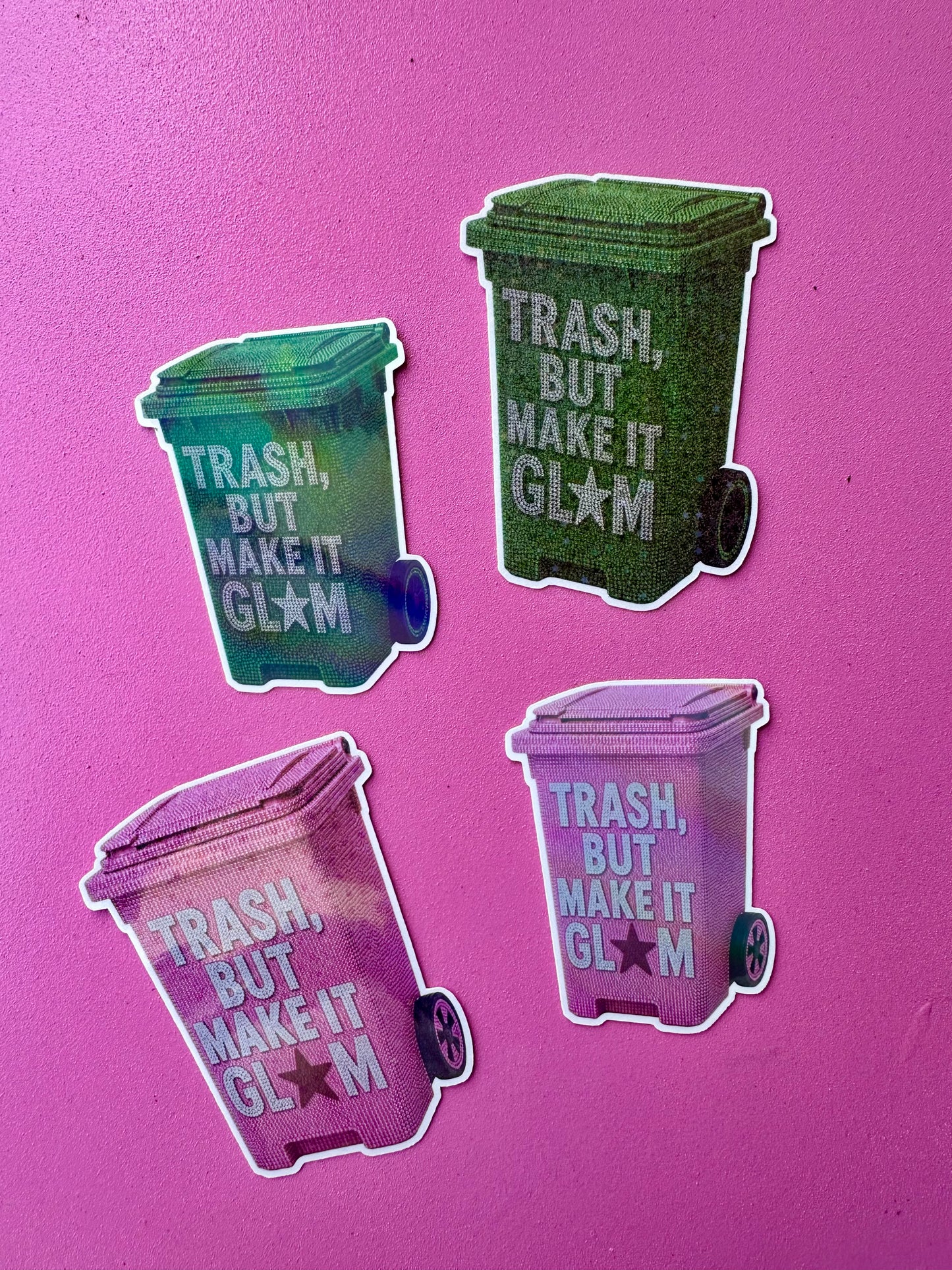 Glam Trash Sticker