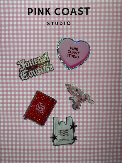 Journal Couture Glitter Sticker Pack