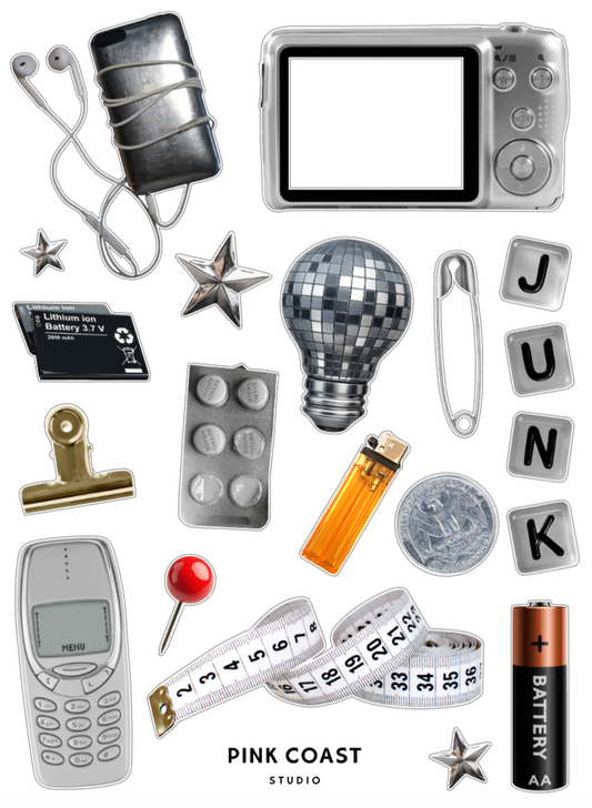 Junk Drawer Sticker Sheet