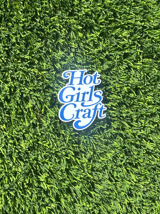 Hot Girls Craft Sticker