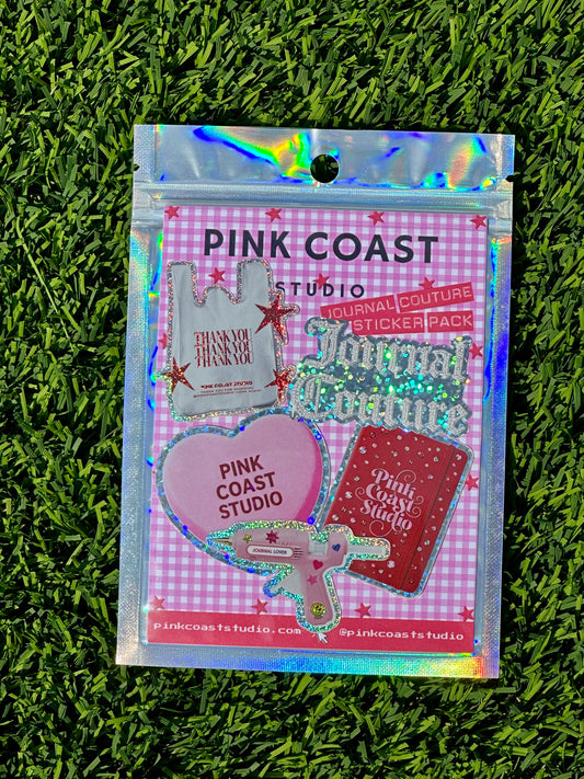 Journal Couture Glitter Sticker Pack