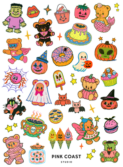 🧸🎃 Trick-or-Treat Teddies
