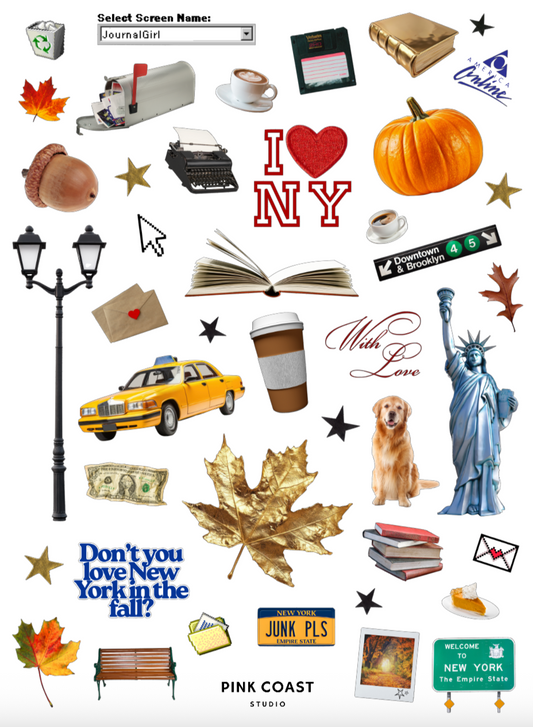 You've Got Mail Sticker Sheet