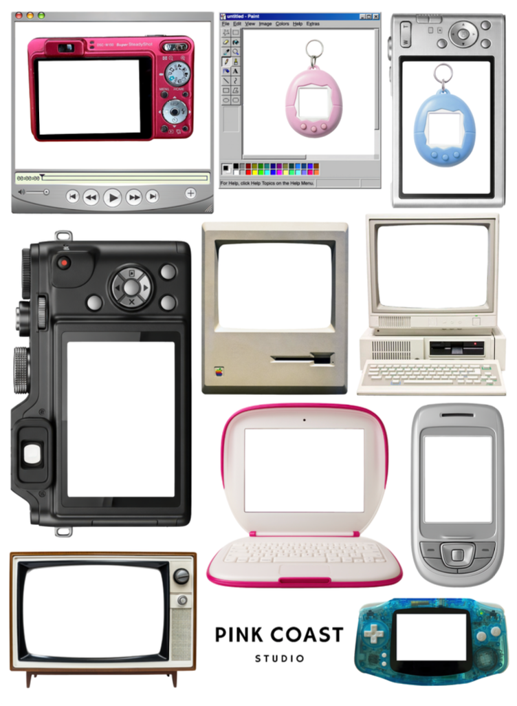 Tech Frames Sticker Sheet